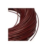 Bi hızlı Hakiki Deri ip ( 1 Metre ) Bordo