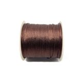Bi hızlı Makrome Örgülü Bileklik Ipi 0.8 Mm ( 10 Metre ) Kahverengi