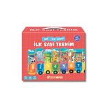 Bi Kutu Oyun Cırt Cırtlı Yapboz ve Kitap 2'li Set (İlk Harf Trenim / İlk Sayı Trenim )