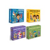 Bi Kutu Oyun KONUŞTURAN SORULAR SES+DUYGU+KAVRAMLARLA İLK KELİMELERİM+NEZAKET (4KUTU)
