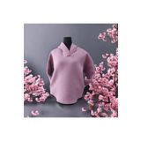 Bi O Moda 3 İplik Şardonlu Kadın Sweatshirt Gül kurusu L