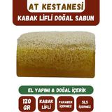 Bia Life Doğal Kabak Lifli AT KESTANESİ Özlü Doğal Sabun (120 Gr) - Bialife