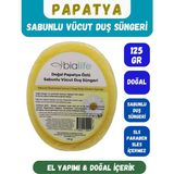 Bia Life Papatya Özlü Doğal El Yapımı Sabunlu Vücut Duş Süngeri - Sarı