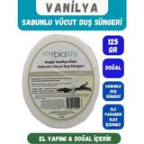 Bia Life Vanilya Özlü Doğal El Yapımı Sabunlu Vücut Duş Süngeri