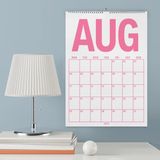 Bi'aldım 2026–2027 Akademik Planlayıcı Takvim, 33 x 48 Cm, A4 Takvim, Ağustos Başlangıçlı, Aylık Planlayıcı Takvim, Academic Monthly Wall Calendar - Duvar Takvimi