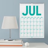 Bi'aldım 2026–2027 Akademik Planlayıcı Takvim, 33 x 48 Cm, A4 Takvim, Temmuz Başlangıçlı, Aylık Planlayıcı Takvim, Academic Monthly Wall Calendar - A4 (21 x 29,7 cm) - Duvar Takvimi
