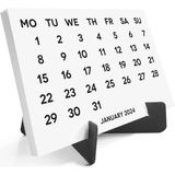 Bi'aldım 2027 Takvimi, 2027 Masa Takvimi Siyah Renk, 2027 Calendar, 2027 Desk Calendar Black Color - 1 Adet