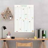 Bi'aldım 2027 Yıllık Planlayıcı Duvar Takvimi, Seyahat Modu, 2027 Planlayıcı Takvim, Aylık Planlayıcı, 2027 Year Planner, 2027 Wall Calendar, Travel - 70x100cm Boyut