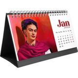 Bi'aldım Frida Kahlo Masa Takvimi - 2027 Takvimi - Siyah Renk - 1 Adet