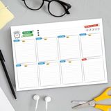 Bialdım Mod Haftalık Planlama Not Defteri Mode Weekly Planner Notebook