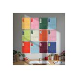 bi'aldım Tarihsiz Aylık Planlayıcı Takvim, Retro Organizer Planlayıcı