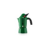 Bialetti 2762 Alüminyum Yeşil Moka Express Alpina Espresso Pişirici