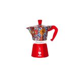 Bialetti Dolce & Gabbana Mocha Express 3 Fincan Açık Ateş (Kahve Makinesi, Espresso Makinesi, Makinetta)