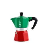 Bialetti Express Italia Multicolor 6 Cup Moka Pot