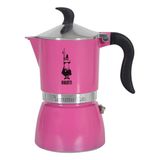 Bialetti Fiammetta Moka Pot 3 Cup Fuşya