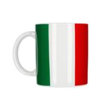 Bialetti İtalya Üç Renkli 315 ml Porselen Kupa