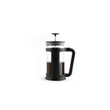 Bialetti - Smart French Press: Yaklaşık 1L Kapasiteli Kahve Hazırlayıcı - Siyah Polipropilen Gövde - Bulaşık Makinesinde Yıkanabilen Borosilikat Cam Sürahi - Paslanmaz Çelik Filtre Sistemi [E