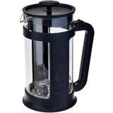 Bialetti - Smart French Press: Yaklaşık 1L kapasiteli kahve hazırlayıcı - Siyah Polipropilen Gövde - Bulaşık Makinesinde Yıkanabilen Borosilikat Cam Sürahi - Paslanmaz Çelik Filtre Sistemi