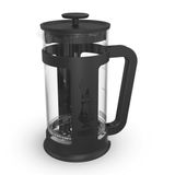 Bialetti - Smart French Press: Yaklaşık 350mL kapasiteli kahve hazırlayıcı - Siyah Polipropilen Gövde - Bulaşık Makinesinde Yıkanabilen Borosilikat Cam Sürahi - Paslanmaz Çelik Filtre Sistemi