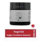 bialife Yeşil Kil Doğal Yüz Bakım Maskesi 500 ML