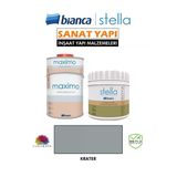 Bianca Stella 4-6 M2 Boyama Seti ( 500Ml Boya+ 500Ml Maximo Parlak) Krater