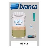 Bianca Stella Boya Beyaz 1 Lt. + Kadife Rulo