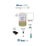Bianca Stella Boya Seti Boya + Kadife Rulo + Ipek Fırça + Boya Kabı 1 L 0001-beyaz