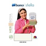 Bianca Stella Boya Yeni Nesil Yaşam Boyası 1 Lt Dolap-Fayans-Cam-Plastik-Ahşap Kırık Beyaz