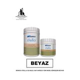 Bianca Stella Boya Yeni Nesil Yaşam Boyası Dolap-Fayans-Cam-Plastik-Ahşap 1 Lt Beyaz Beyaz
