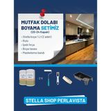 Bianca Stella Mutfak Dolabı Boyama Seti (20-24 Kapak) - Kepenek