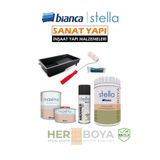 Bianca Stella Set 1Lt Yeni Nesil Dönüşüm Boyası Beyaz - Dolap-Fayans-Cam-Plastik-Ahşap-Duvar