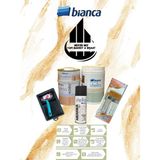 Bianca Stella Set Boya 1lt-Mermer Efekt Sprey - Maximo Sıvı Cam - Ipek Fırça ve Boyama Seti - 77 Renk Seçeneği - 55-GÜLCE