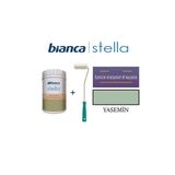 Bianca Stella Su Bazlı Akrilik Boya + Dekor Kadife Parmak Rulo Yasemin
