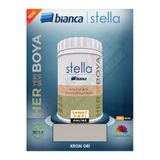 Bianca Stella Su Bazlı Akrilik Boya Krom Gri 1 Litre