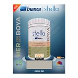 Bianca Stella Su Bazlı Akrilik Boya Krom Gri