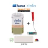 Bianca Stella Su Bazlı Akrilik (Boya+ Saplı Dekor Kadife Rulo) Seher Yeli