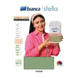 Bianca Stella Su Bazlı Boya 0,5 Lt Fayans-Mermer-Tezgah-Kapı-Dolap-İç Cephe-Dönüşüm-Mutfak-Banyo-Plastik-Ahşap Yosun