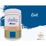 Bianca Stella Su Bazlı Saf Akrilik Boya 1 Litre - Çivit Mavisi