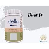 Bianca Stella Su Bazlı Saf Akrilik Boya 1 Litre - Demir Grisi