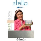 Bianca Stella Su Bazlı Saf Akrilik Boya Metalik - Gümüş