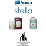Bianca Stella Yeni Nesil Dönüşüm Boyası Beyaz - Dolap-Fayans-Cam-Plastik-Ahşap-Duvar +Liquid Diamond - BEYAZ / PARLAK