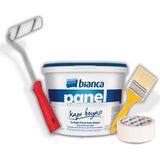 Bianca Su Bazlı 2,50Lt Beyaz Panel Kapı Boyası Seti İç Mekan Dekorasyonu için