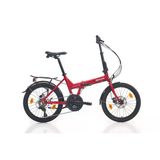 Bianchi Adhoc 380H MD 20 Jant 21 Vites Tourney Red White Katlanır Bisiklet