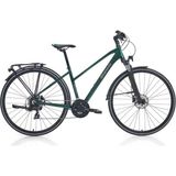 Bianchi Bıanchı Newtourer 21 St Tourney Kadın Şehir Bisikleti 510H Hd 28 Jant 21 Vites Koyu Yeşil Gri - Çok Renkli