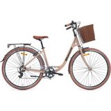 Bianchi C281 7 Vites Şehir Bisikleti Krem-Siyah - 100 - Antrasit - Gri