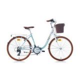 Bianchi Carmen 21 Vites 24 inç Beyaz Turkuaz Kahverengi Kadın Bisiklet