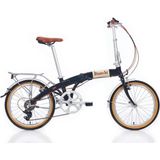 Bianchi New Vıntage Katlanır Bisiklet 29' Kadro V 20 Jant 7 Vites Lacivert Krem
