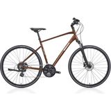 Bianchi Newtourer 24 28 Jant 24 Vites Hidrolik Disk Fren Şehir & Tur Bisikleti - 470H (A5: Bakır / Beyaz)