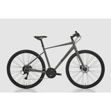 Bianchi Nirone 7 Disc Acera 51 cm 24 Vites Hidrolik Disk Fren Koyu Gri-Koyu Grafit Trekking Şehir Bisikleti