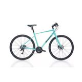 Bianchi Nirone 7 Disk Flatbar Acera 24 Vites 27 Cm 28 Jant Celeste Yeşil Siyah Hybrid Şehir Bisikleti
